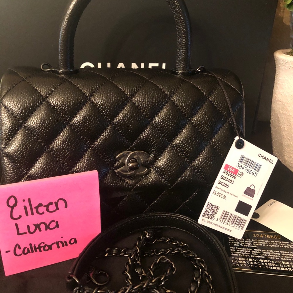 ❌SOLD❌BNWT Coco handle mini so black